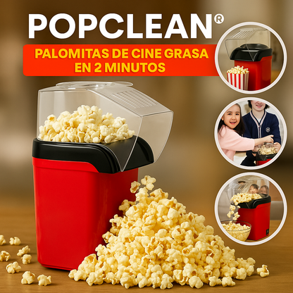 PopClean® MÁQUINA PARA HACER PALOMITAS ELÉCTRICA
