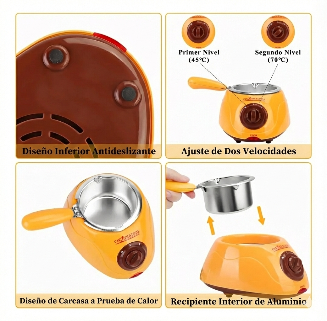 Máquina para  derretir Chocolate + Accesorios