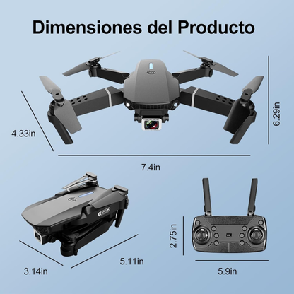 Dron Doble Cámara 4K Ultra Pro Max Drone