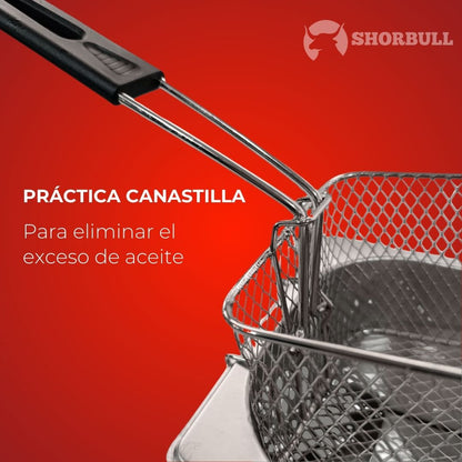 Freidora de Aceite 4L- Shorbull