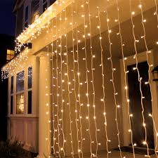 Cortina de Navidad con Cadena de Luz Led