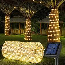 Guirnalda de Manguera Solar impermeable.