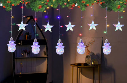 Cadena de luz Navidad Guirnalda 4 modelos