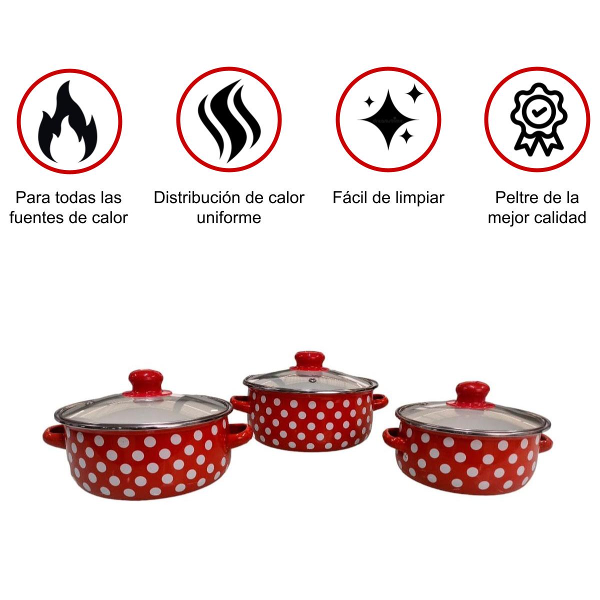 Ollas Good Choice Rojo