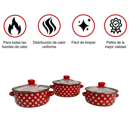 Ollas Good Choice Rojo