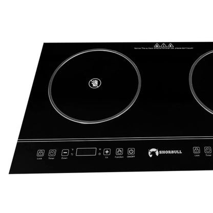 Parrilla 2 Quemadores Eléctrica Shorbull