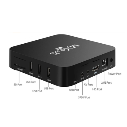 Decodificador Tv Box 4k Android Smart Tv
